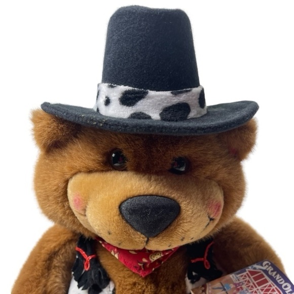 NWT Vintage 1995 Grand Ole Opry Hooch Bear Plush - Picture 11 of 11